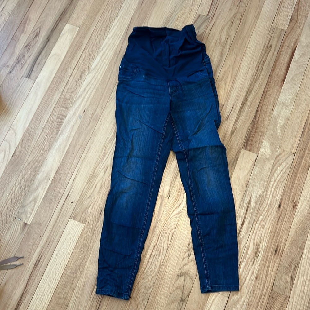 Indigo Blue maternity jeggings